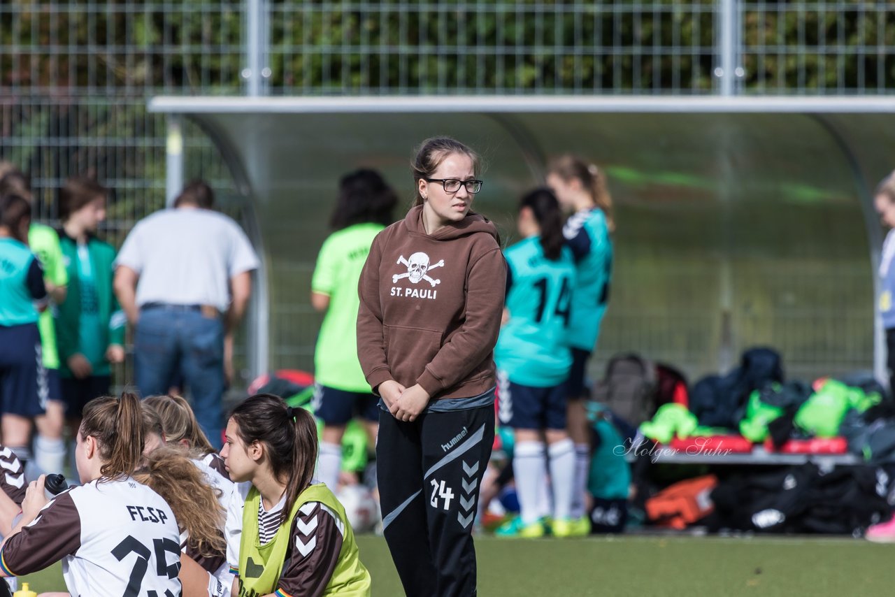 Bild 238 - B-Juniorinnen Wedel - St. Pauli : Ergebnis: 1:2